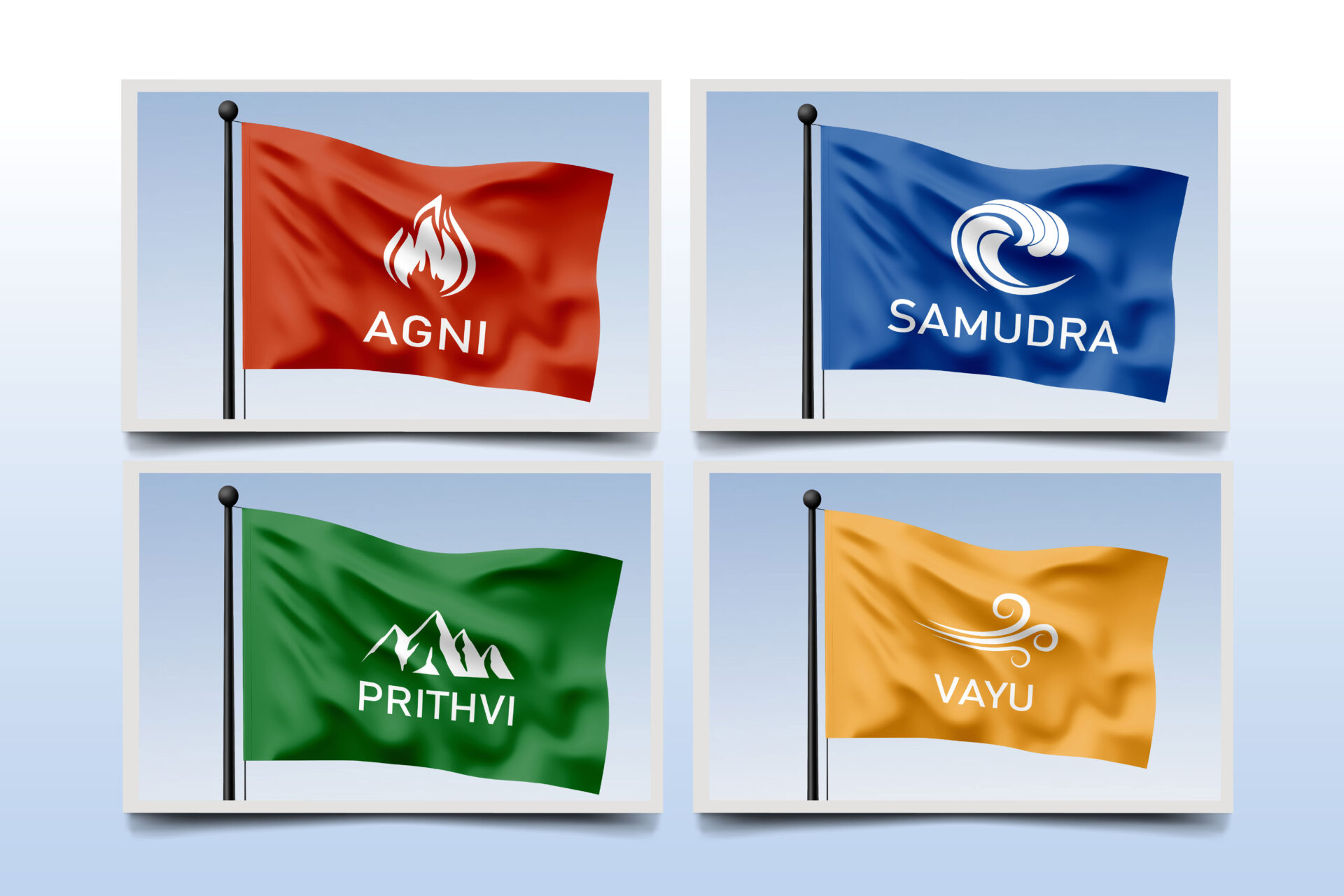 Premia academy House-flags