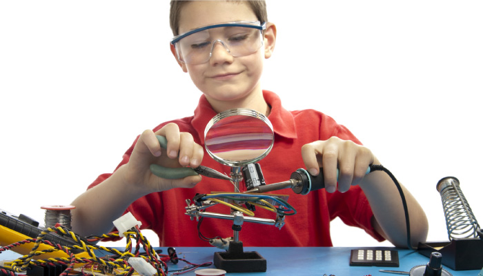 Simple Electric Motor Science Project for Secondary School Kids