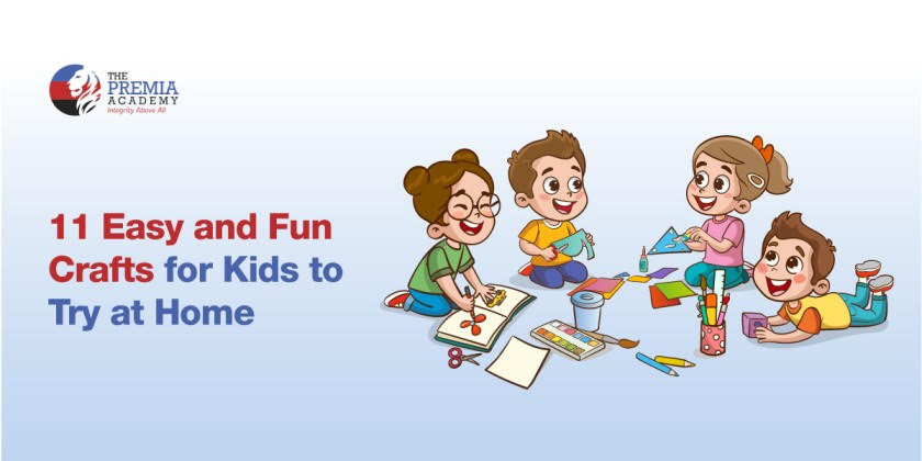 11 Easy and Fun Crafts for Kids to Make at Home