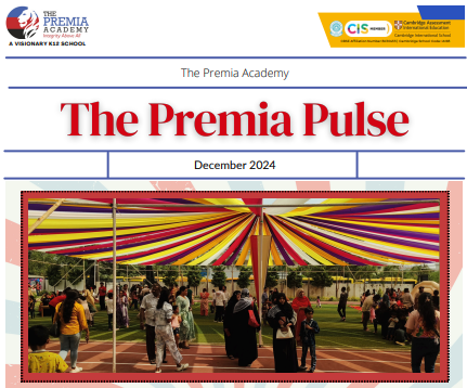 Premia Academy outdoor school fair on campus