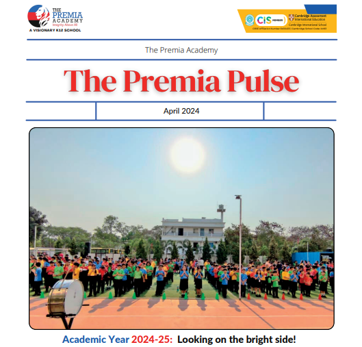 large student group lined up on the school sports track for an assembly