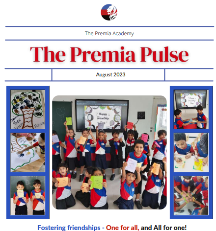 primary students celebrating Friendship Day with various craft activities in the classroom