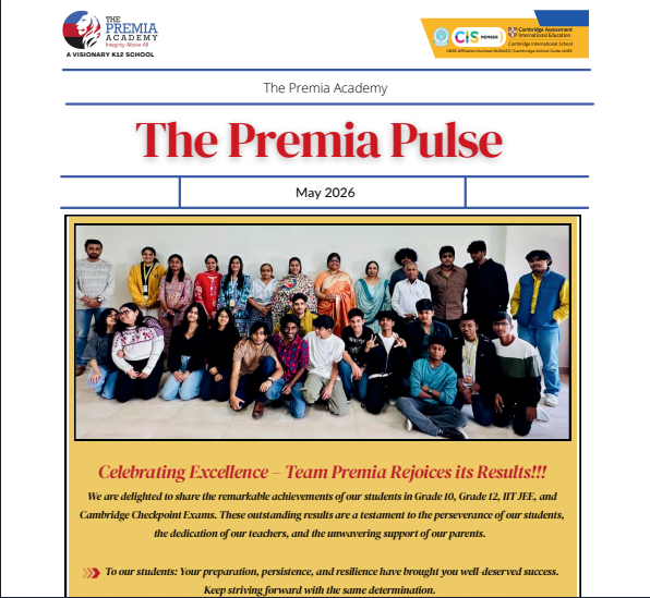 May 2026 Newsletter - The Premia Academy
