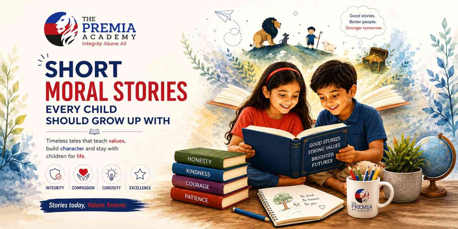 Short moral stories for kids teaching honesty, kindness, courage, resilience and life lessons
